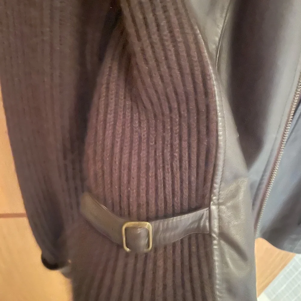 Cashmere & Leather Jacket - Picture 5 of 10